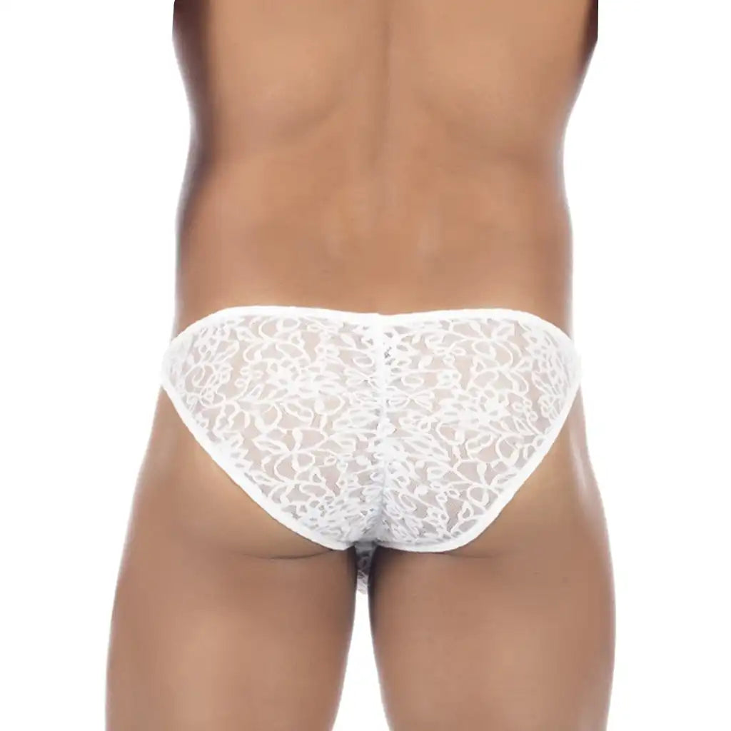 Men’s Floral Lace Bikini Brief