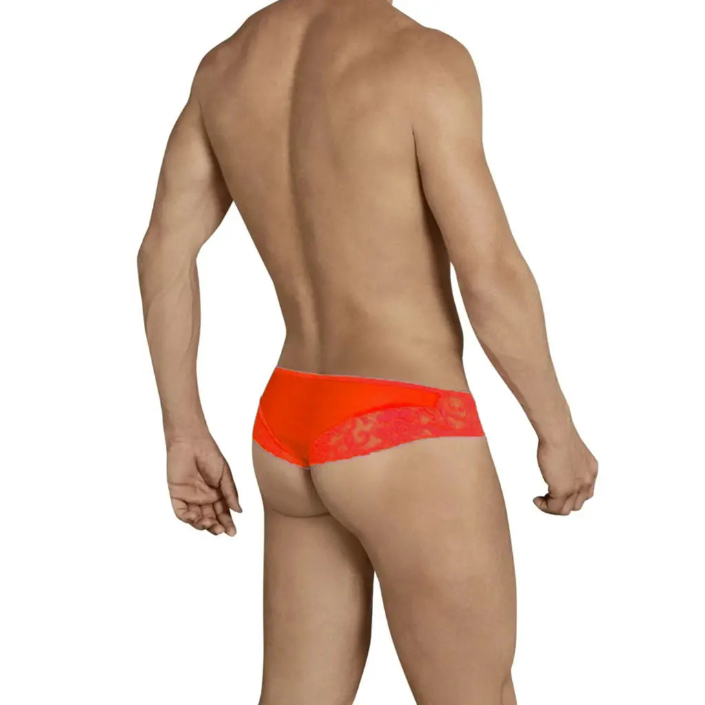 Men’s Lace Bikini Brief – Ultra Low Rise Exotic Men’s Underwear