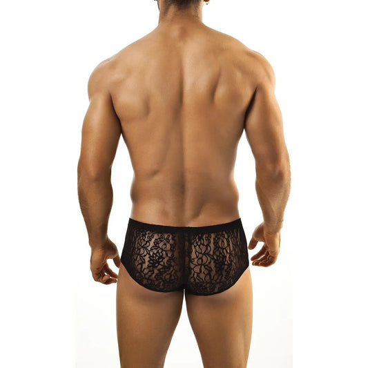 Men’s Sheer Lace Bikini Brief – Ultra Low Rise Exotic Men’s Underwear