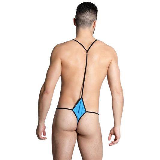 Men’s Minimal Strap Suspender Thong – Sleek Body Harness Lingerie
