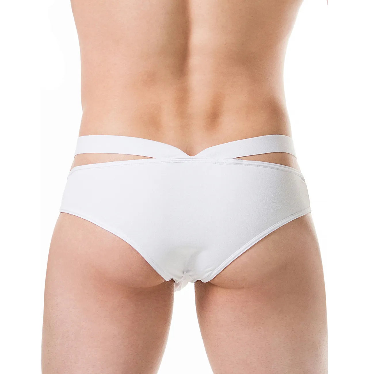 Men’s Cross Strap Low Rise Brief – Modern Designer Comfort Underwear