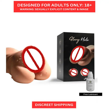 3D mini realistic pocket massager for men with soft-touch flexible construction and compact handheld design.
