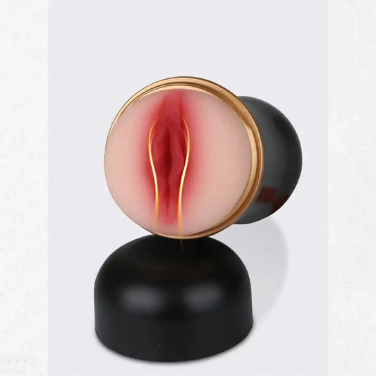 Compact 7.5 inch pocket cup massager with ergonomic reusable design.