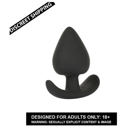 Premium Silicone Butt Plug – Ergonomic Tapered Design for Adults (Black)