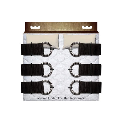 Full Bed Restraint Bondage System – Adjustable 4-Point Bed Restraint Kit for Couples