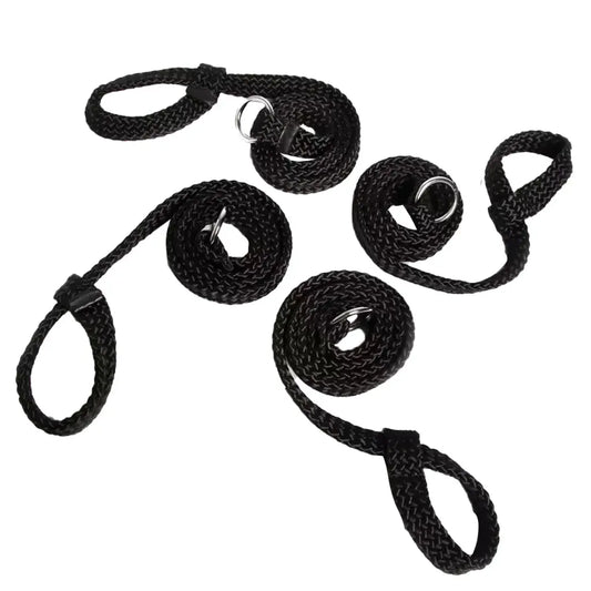 Nylon Bed Restraint Rope Set – Adjustable Under-Mattress Bondage Restraint System for Couples