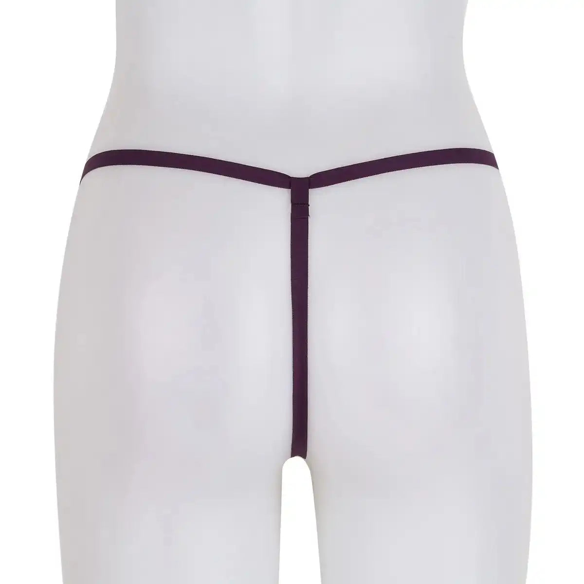 Women’s Pearl Chain Minimalist Thong – Adjustable Designer Intimate Bottomwear