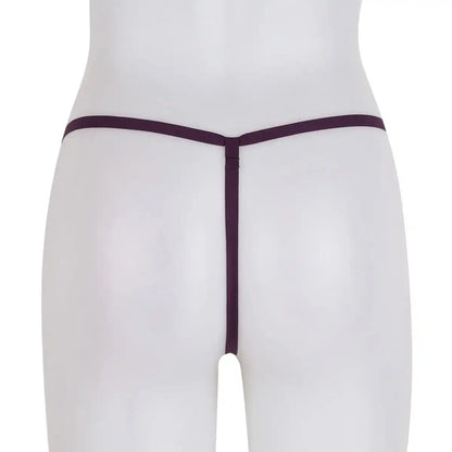 Women’s Pearl Chain Minimalist Thong – Adjustable Designer Intimate Bottomwear