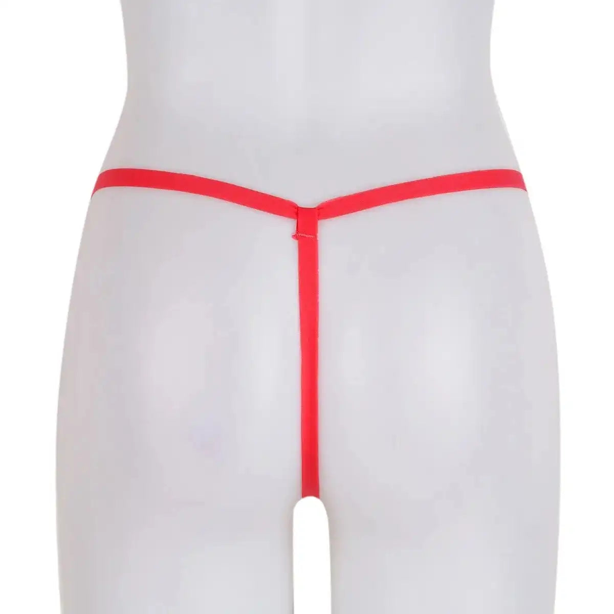 Women’s Pearl Chain Minimalist Thong – Adjustable Designer Intimate Bottomwear