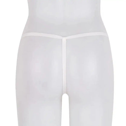 Women’s Pearl Chain Minimalist Thong – Adjustable Designer Intimate Bottomwear