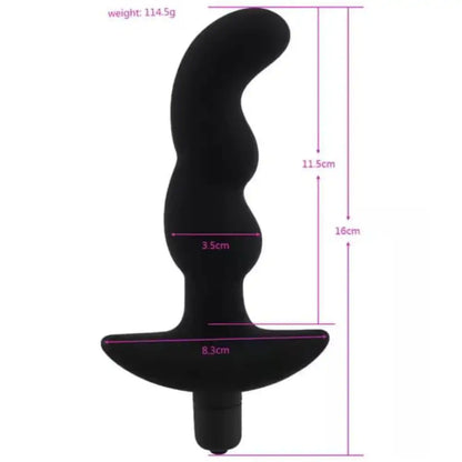 Silicone Vibrating Back Stimulator Massager – Flexible Personal Wellness Device