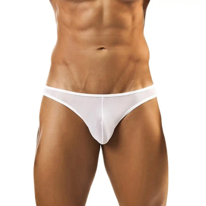 Men’s Ultra Sheer Low Rise Briefs – Lightweight Stretch Designer Underwear