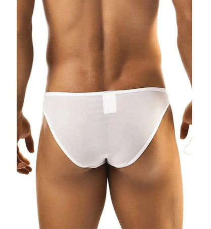 Men’s Ultra Sheer Low Rise Briefs – Lightweight Stretch Designer Underwear