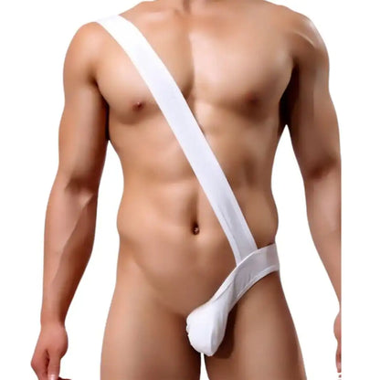 Men’s One Shoulder Sling Pouch Underwear – Minimal Designer Lingerie