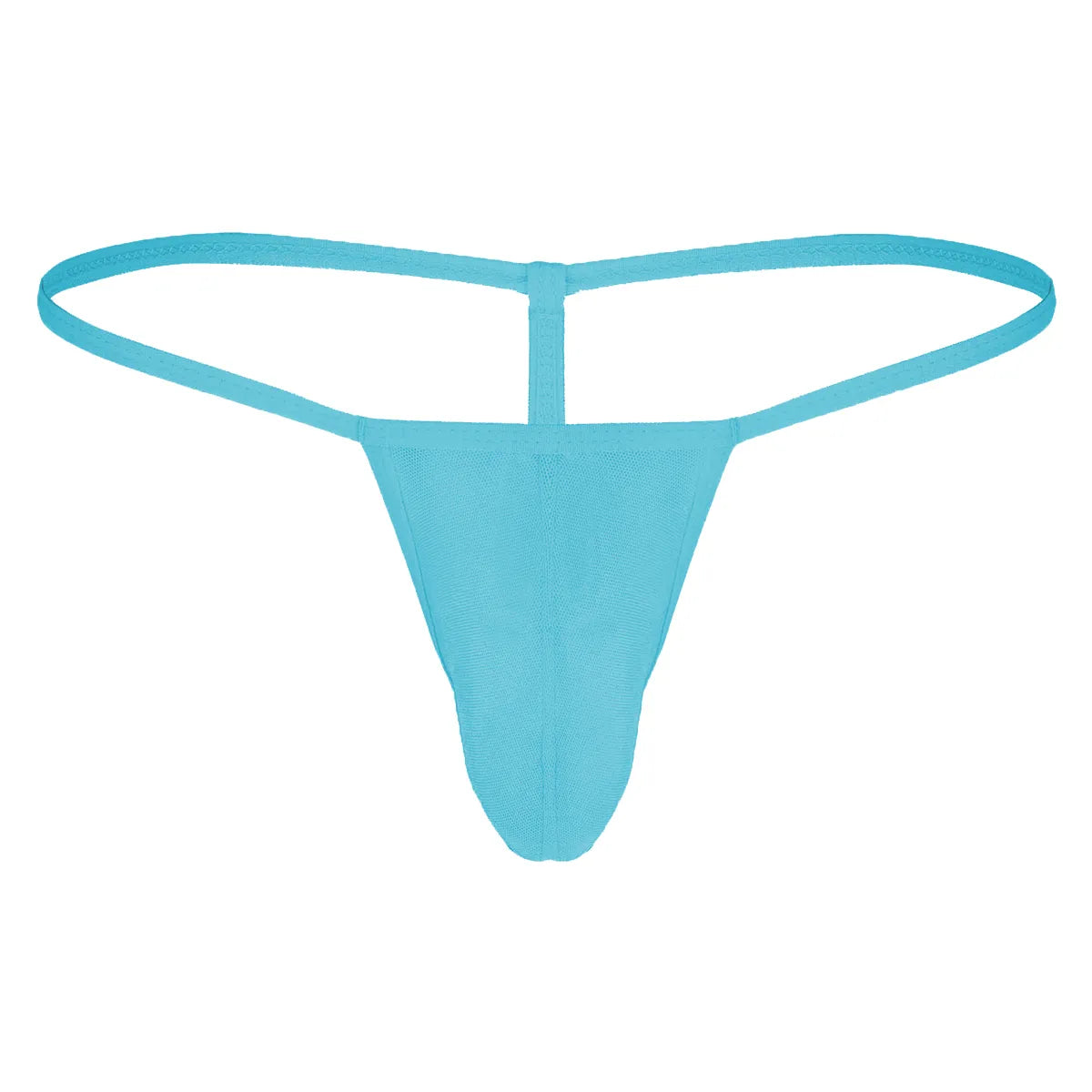 Men’s Multicolor Sheer Mesh Minimal G-String Thong