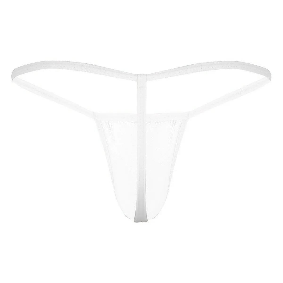 Men’s Multicolor Sheer Mesh Minimal G-String Thong