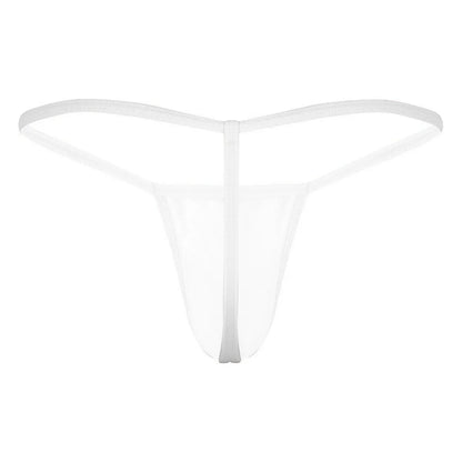 Men’s Multicolor Sheer Mesh Minimal G-String Thong
