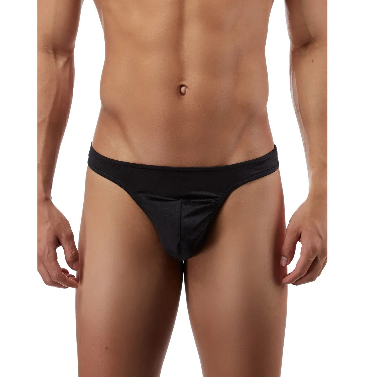 Men’s Satin Finish Bikini Brief – Sleek Low Rise Lingerie