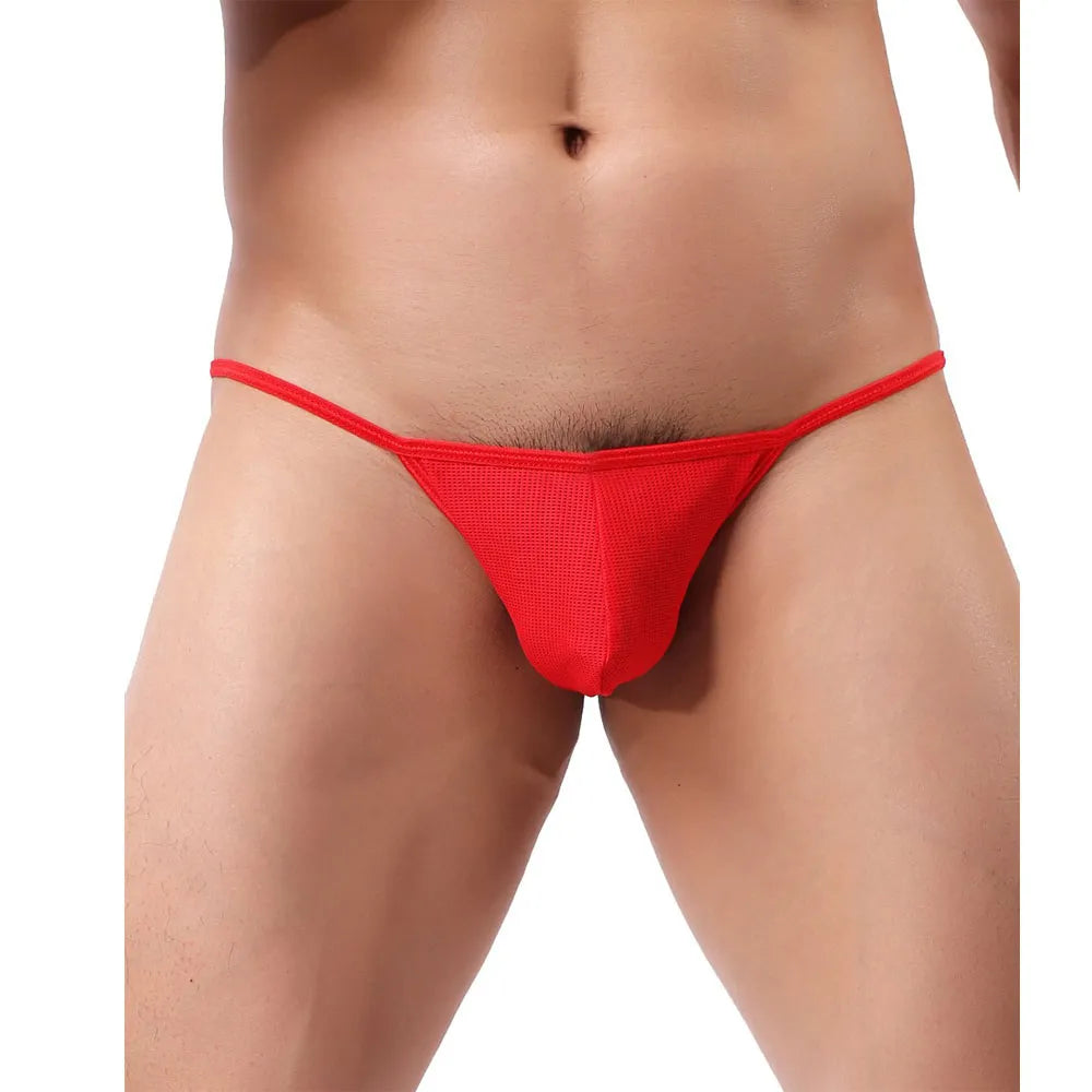Men’s Minimal Mesh Bikini Brief