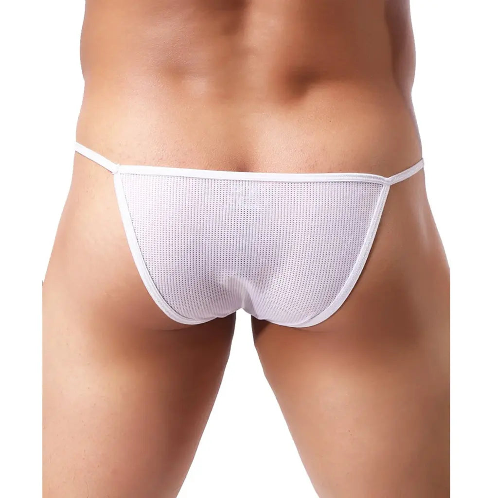 Men’s Minimal Mesh Bikini Brief