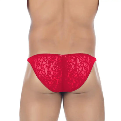 Men’s Floral Lace Bikini Brief