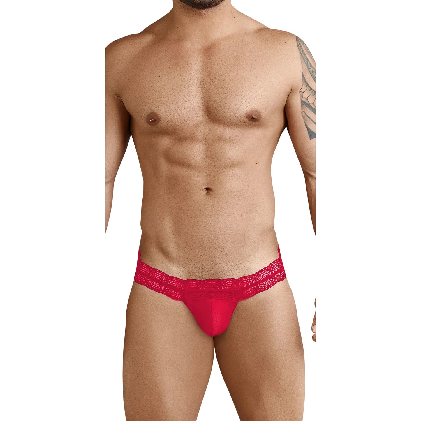 Men’s Lace Waist Designer Thong