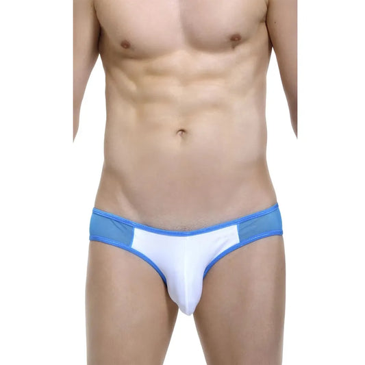 Men’s Contrast Mesh Low Rise Brief