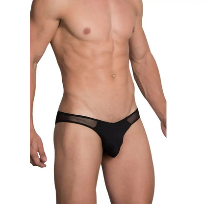 Men’s Sheer Panel Low Rise Brief
