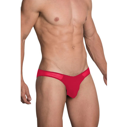 Men’s Sheer Panel Low Rise Brief