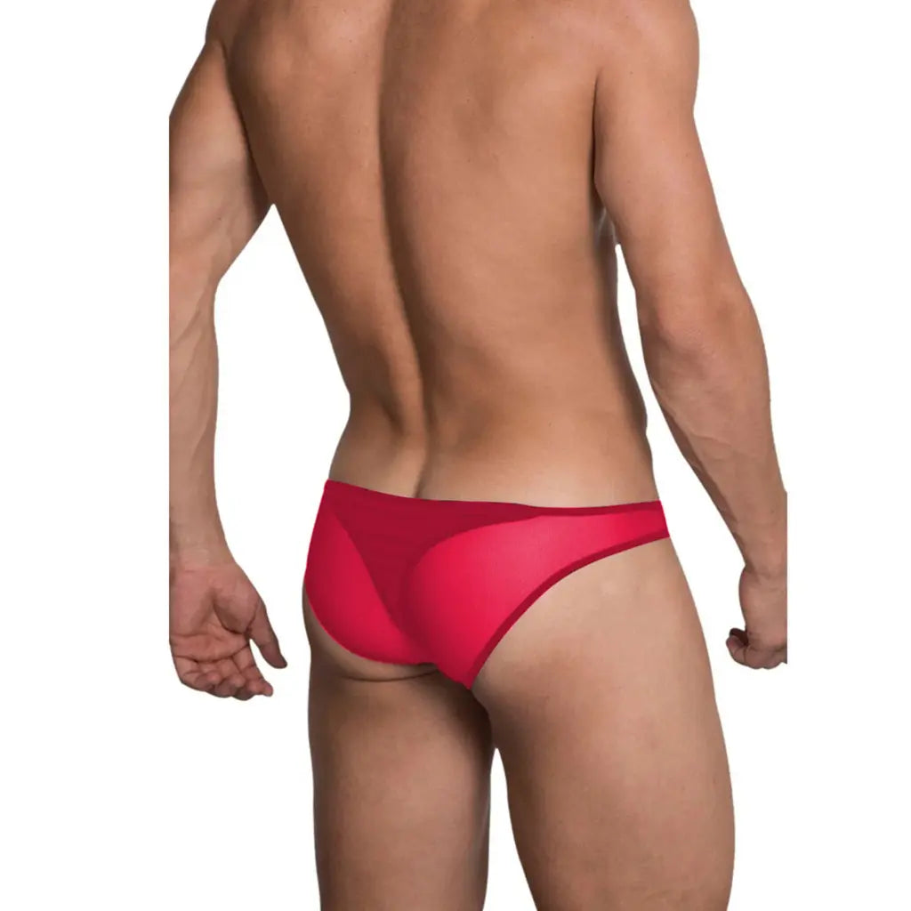 Men’s Sheer Panel Low Rise Brief