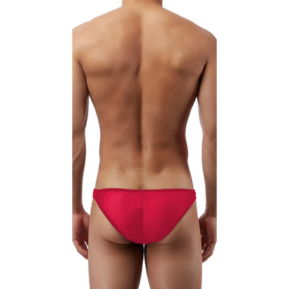 Men’s Sheer Mesh Low Rise Bikini Brief