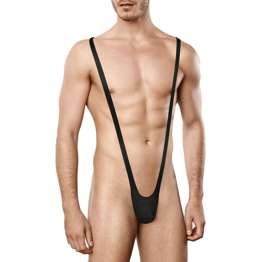 Men’s Extreme Cut Deep V Sling Bodysuit