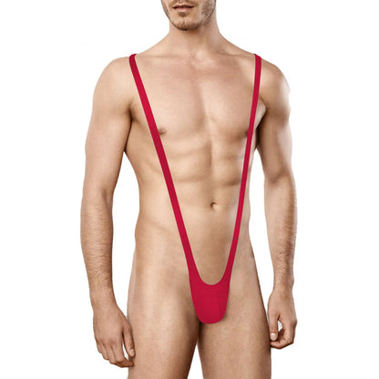 Men’s Extreme Cut Deep V Sling Bodysuit
