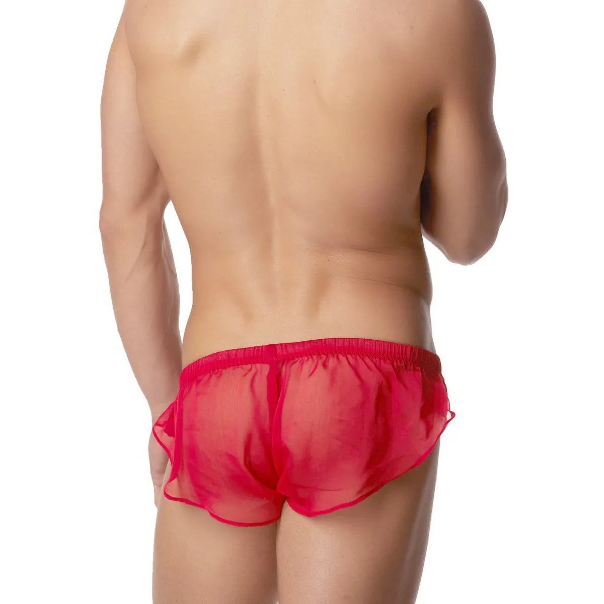 Men’s Sheer Lounge Boxer Shorts