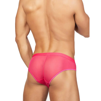 Men’s Glossy Low-Rise Brief – Smooth Stretch Designer Underwear