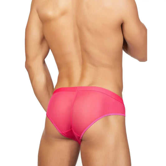 Men’s Glossy Low-Rise Brief – Smooth Stretch Designer Underwear