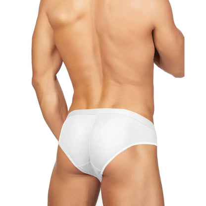 Men’s Glossy Low-Rise Brief – Smooth Stretch Designer Underwear