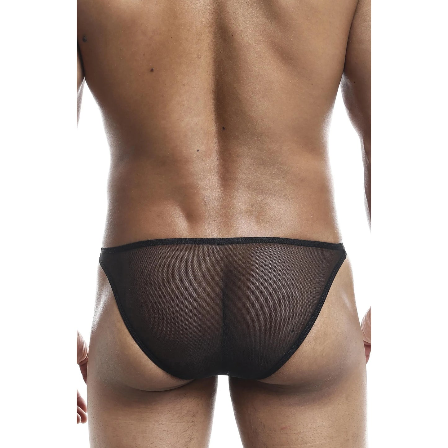 Men's Sheer Open Pouch Brief - Transparent Stretch Body Fit Stylish Men's Innerwear