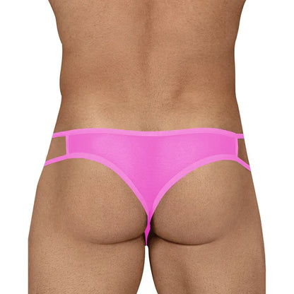 Men’s Sheer Mesh Dual Strap Bikini Brief – Low Rise Sexy Underwear