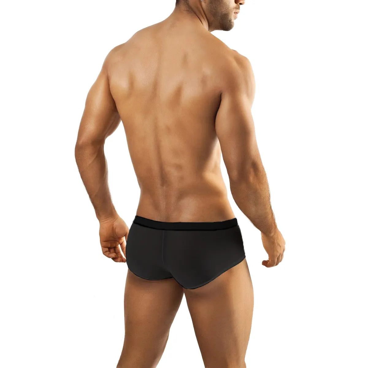 Men's Sheer Mesh Low-Rise Brief - Lightweight Stretch Fit Breathable Designer Men's Innerwear