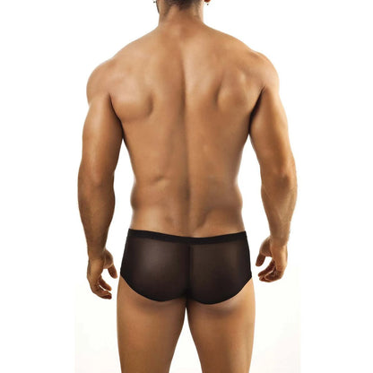Men's Sheer Mesh Low-Rise Brief - Lightweight Stretch Fit Breathable Designer Men's Innerwear