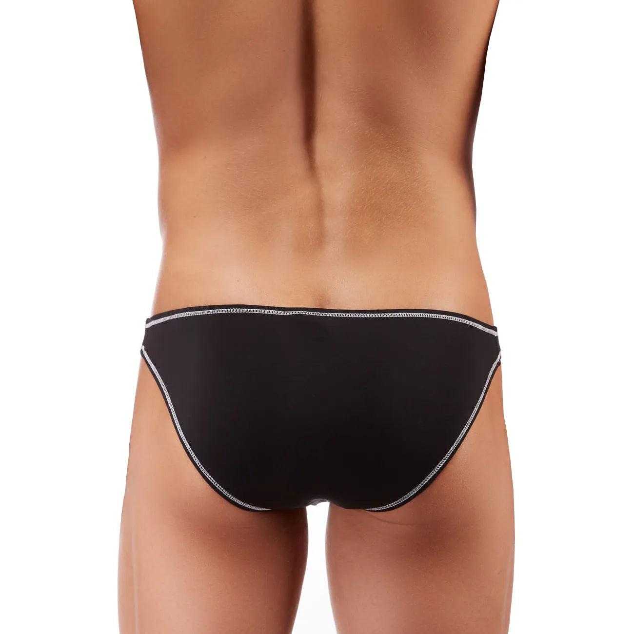 Men's Ultra Low-Rise Stretch Bikini Brief - Sleek Minimalist Designer Comfort Innerwear