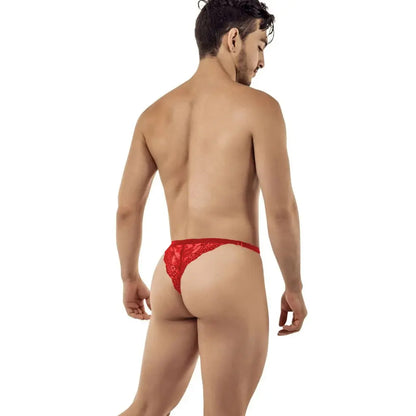 Men’s Lace Strap Thong – Minimal Designer Intimate Wear