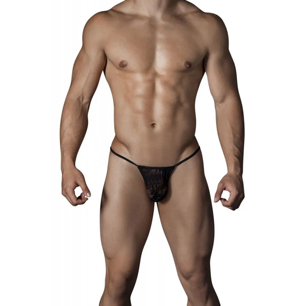 Men’s Mesh Bikini Brief – Ultra Low Rise Sexy Men’s Underwear