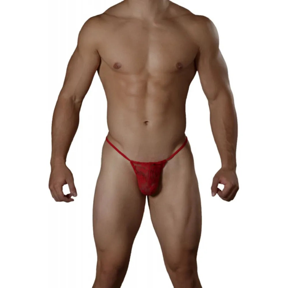 Men’s Mesh Bikini Brief – Ultra Low Rise Sexy Men’s Underwear