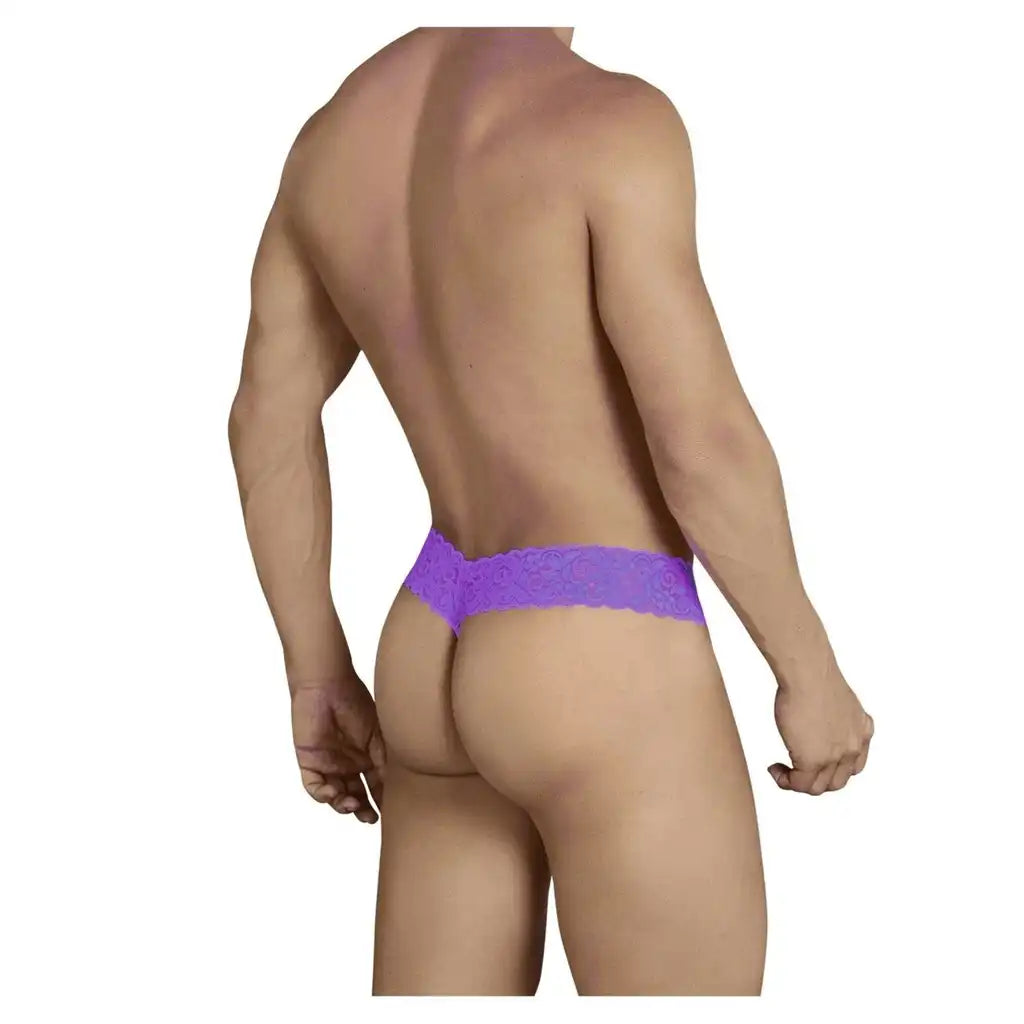 Men’s Lace G-String Thong – Ultra Low Rise Exotic Men’s Lingerie