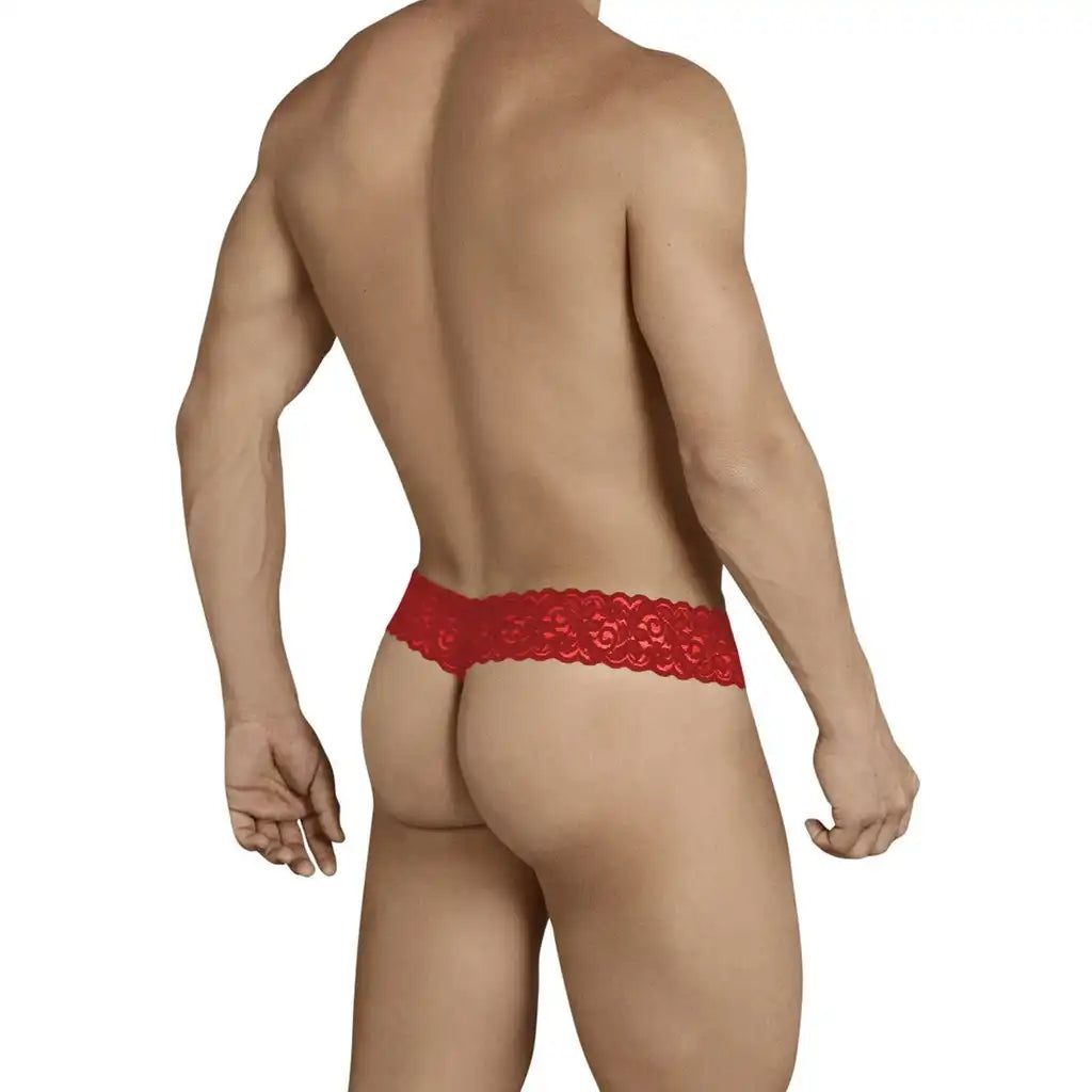 Men’s Lace G-String Thong – Ultra Low Rise Exotic Men’s Lingerie