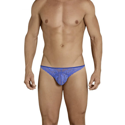 Men’s Open Back Lace Bikini Brief – Ultra Low Rise Exotic Men’s Lingerie