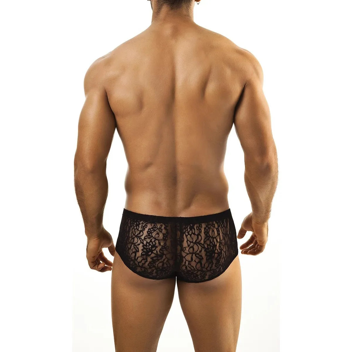 Men’s Sheer Lace Bikini Brief – Ultra Low Rise Exotic Men’s Underwear