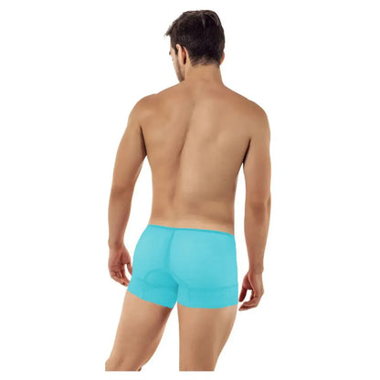 Men’s Sheer Lace Trim Boxer Shorts – Soft Stretch Designer Underwear
